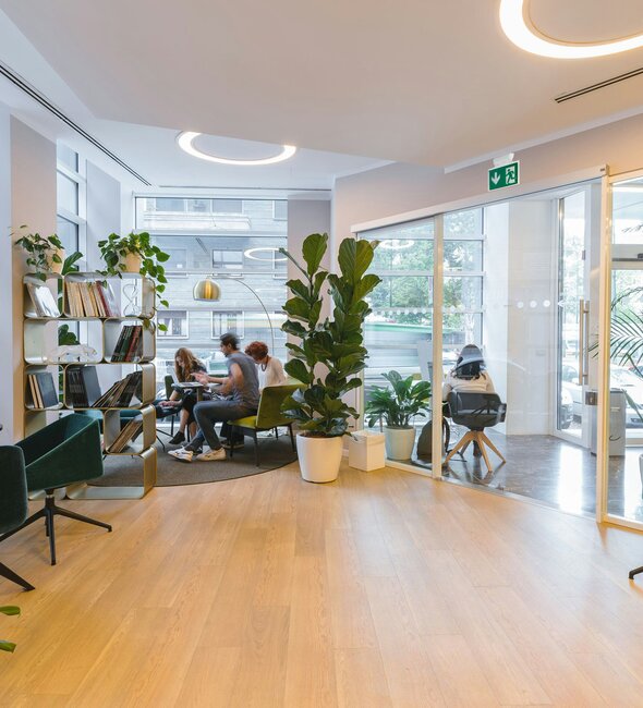 Exemple d'utilisation du luminaire Maya | © Inotec Sicherheitstechnik (Schweiz) AG